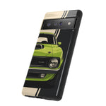 Cuda Shaker Hood Lime Light Tough Phone Case