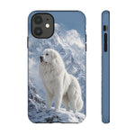 Great Pyrenees Mountain Guardian Art Tough Phone Case