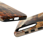 German Wirehaired Pointer Autumn Art Tough Phone Case