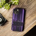 Matte Gray MK4 Supra Violet Neon Pillars Case