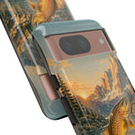 Leaping Golden Trout Lake Scene phone case | Tough Cover
