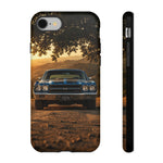 57 Bel Air Phone Case, Turquoise Classic Car Country Road Cover