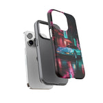 1980s Sports Car C4 Miami Nights Aesthetic Tough Phone Case