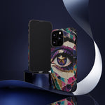 Starry Eye Mosaic phone case | Tough Cover