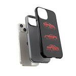 Red 370Z Sports Coupe Tough Phone Case for JDM Enthusiasts