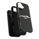 1970 Camaro Z28 White Silhouette Tough Phone Case Cover Gift