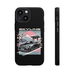 R34 Skyline GT-R Sakura Mountain JDM Tough Phone Case Gift
