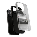 Silver C5 Sports Car Front View phone case | Tough Cover for Corvette Owners