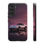 Soft White C3 Corvette Mauve Sky Phone Case