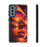 Sunset Reflection Sunglasses Retrowave 80s phone case