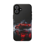 Z06 C8 Phone Case, Red Smoke Studio Reflection Cover