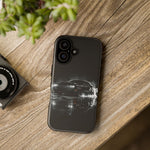 Black Sports Car Illustration 2023 Challenger SRT phone case | Car Drift Reflection