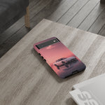 White FD RX-7 Blush Pink Sky Tough Case