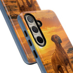 Rhodesian Ridgeback African Savanna Art Tough Phone Case
