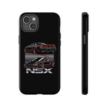 NSX Dual View Black Red JDM Sports Car Tough Phone Case Gift