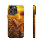 Redfish Fishing Phone Case Marsh Angler Tough Cover Gift