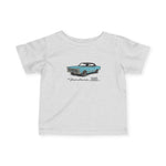 Ford Fairlane 500 Baby Tee Toddler Shirt Classic Car Convertible Graphic Top