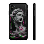 VHS Glitch Retro Art Tough Phone Case