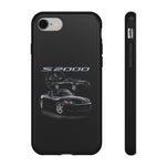 Black S2000 Roadster Collage JDM Tough Phone Case Cover Gift