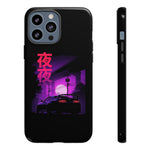 MK4 Supra Purple Night Vaporwave JDM Tough Phone Case Cover