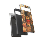 Corgi Royal Guard phone case | Cute British corgi soldier illustration