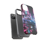 Skyline GT-R Tokyo Rain JDM Night Art Tough Phone Case
