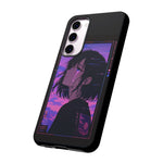 Melancholy Anime Girl Phone Case Vaporwave Tough Case