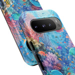 Underwater Coral Reef Phone Case | Colorful Tropical Fish Ocean Scene
