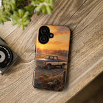 73 Chevy C10 Square body Truck Two-Tone Sunrise Tough Phone Case