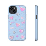 Stars Hearts 2000s Kid Metallic Art Tough Phone Case