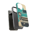 1957 Bel Air Turquoise Retro Tough Phone Case Classic Car Art Cover