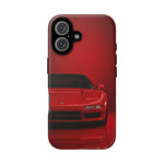 Red NSX Phone Case, 90s JDM Supercar Legend Tough Cover, Mens Gift