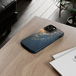Snook Fishing Phone Case, Sunset Strike Cover for Inshore Anglers