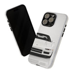 White NSX Phone Case, Retro 90s JDM Supercar Cover, Gift for Car Lovers