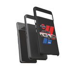 VintageDatsun 510 Racing Stripe JDM Tough Phone Case Cover Gift