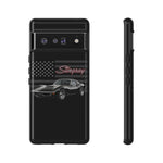C3 Stingray Phone Case Black Sports Car Tough Cover Gift