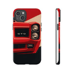 Red Classic GTO Car phone case | Tough phone cover, vintage muscle car design