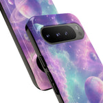 Pastel Galaxy Planet Vaporwave Art Tough Phone Case
