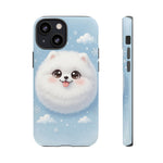 Samoyed Kawaii Snowball Chibi Art Tough Phone Case