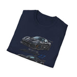 2019 C7 ZR1 Corvette Illustration T-Shirt | Sports Car Racing Graphic
