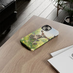 Playful Dog in Meadow Great Dane phone case | Puppy Art Tough Cover