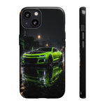 Camaro ZL1 Neon Green Muscle Car phone case | Tough Cover