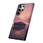 C8 Corvette Silhouette Pastel Horizon Case