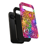 Rainbow Leopard 90s Tough Phone Case