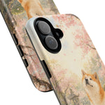 Akita under Cherry Blossoms Dog Breed Phone Case