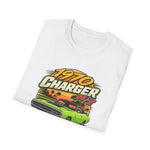 1970 Charger Classic Car T-Shirt — Vintage Muscle Car Graphic Tee