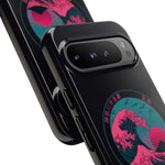 Great Dream Wave Circular Badge Vaporwave Phone Case – Japanese Aesthetic