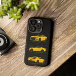 Yellow Camaro SS Muscle Car Phone Case Tough Multi View Print