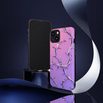 Chrome Thorn Vine Phone Case Vaporwave Tough Cover