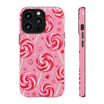 Candy Swirl Lollipop Art Tough Phone Case